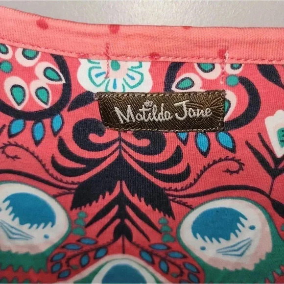 Matilda Jane Shea Friends Forever Striped Pocket Tee Top Relaxed Fit Women's S - Picture 6 of 9